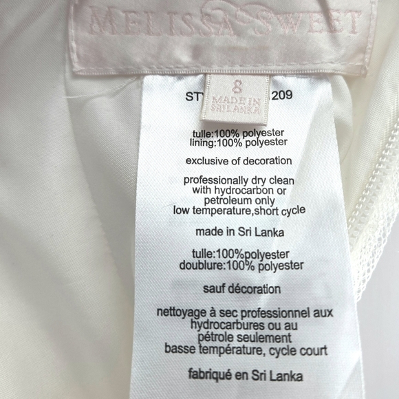 Melissa Sweet Wedding Dress Size 8 - Picture 7 of 14